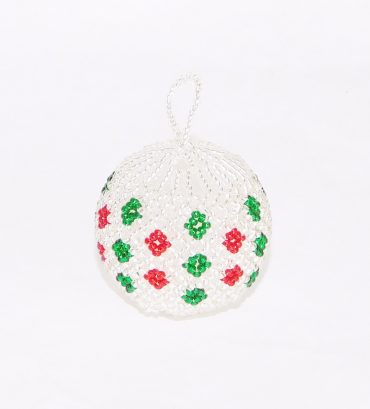 BEADED CHRISTMAS BAUBLE