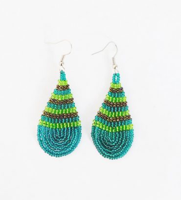 LUNGI TEARDROP EARRINGS- LARGE