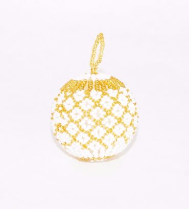 BEADED CHRISTMAS BAUBLE